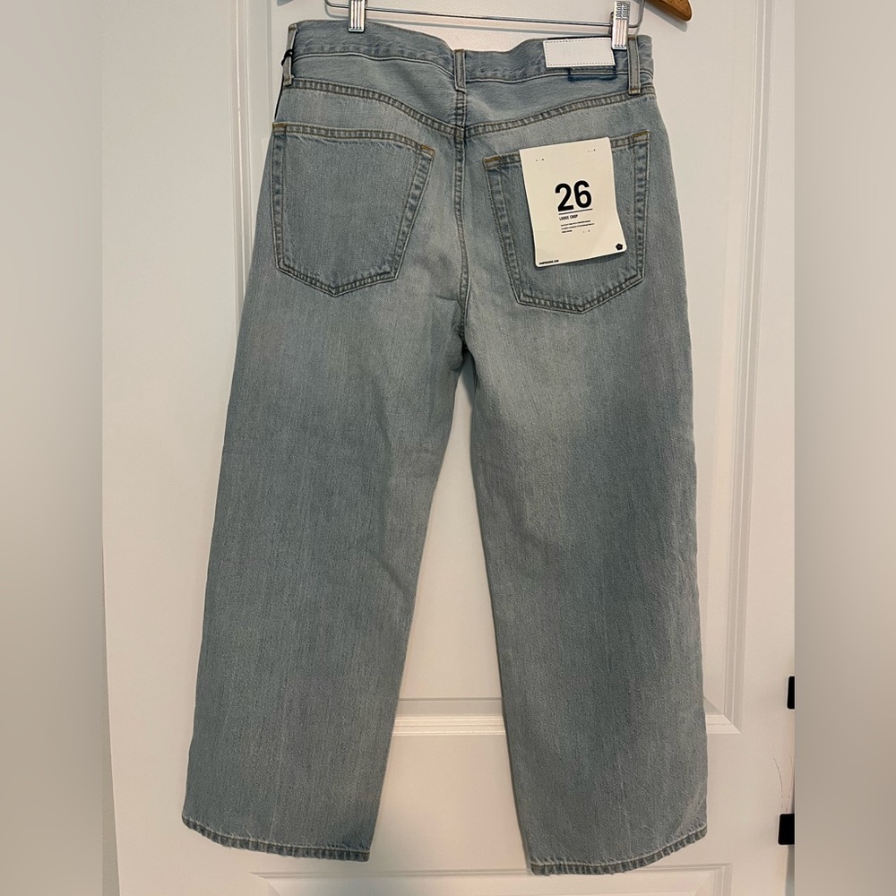Re/Done 70s Ultra High Rise Stove Pipe Jeans - Picture 2 of 7